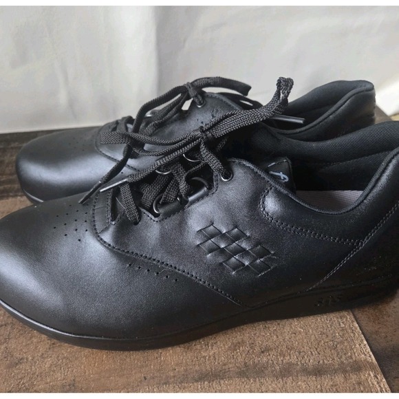 SAS Free Time Shoes Black Leather Made In USA. Womens Sz 11 W - Picture 2 of 8